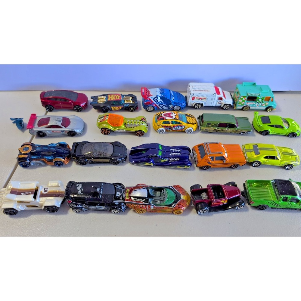 Hot Wheels Matchbox Car Diecast Bulk Lot 25 Cars Mixed Lot vehicles trucks